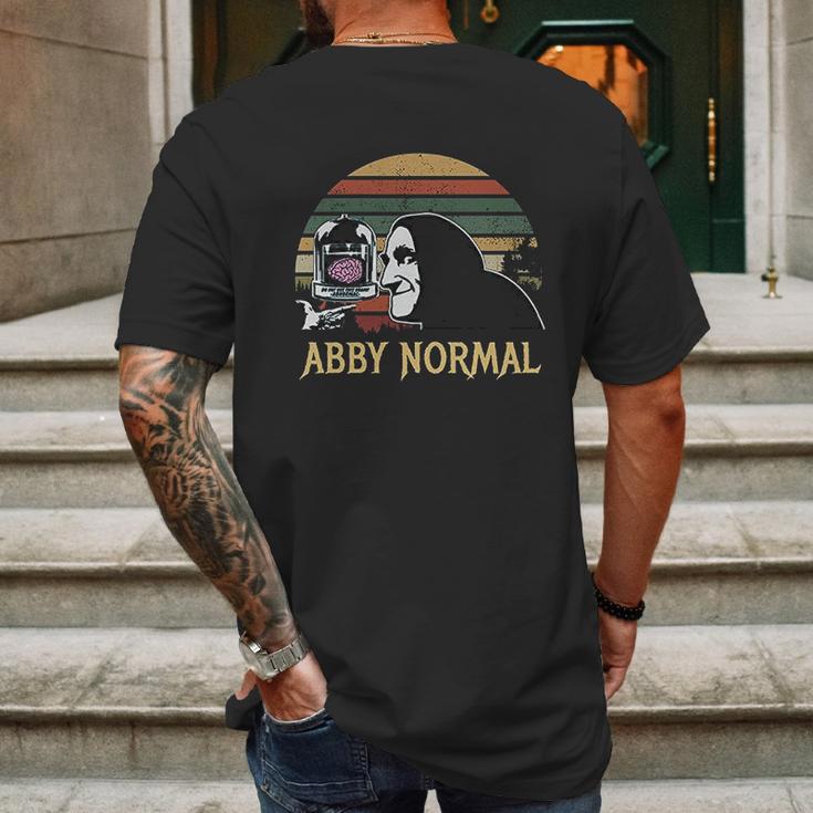 Abby Normal Vintage Retro Mens Back Print T-shirt Gifts for Men