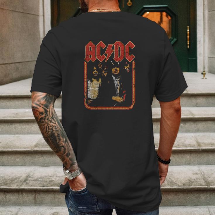 Acdc Group Mens Back Print T-shirt Gifts for Men