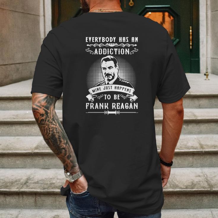 Addiction To Be Frank Reagan Mens Back Print T-shirt Gifts for Men