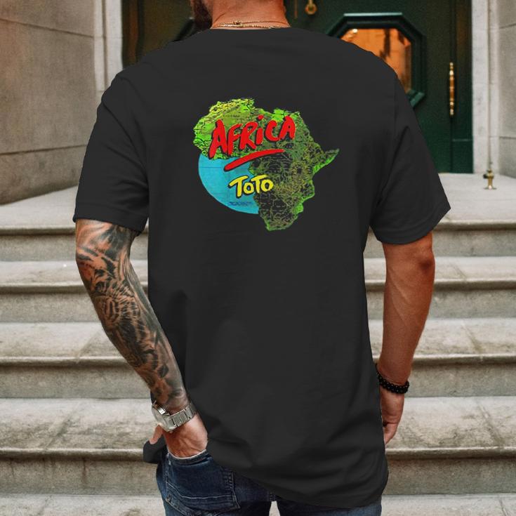 Africa Toto Gift Mens Back Print T-shirt Gifts for Men