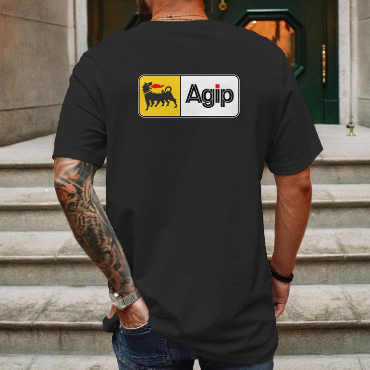 Agip Mens Back Print T-shirt Gifts for Men