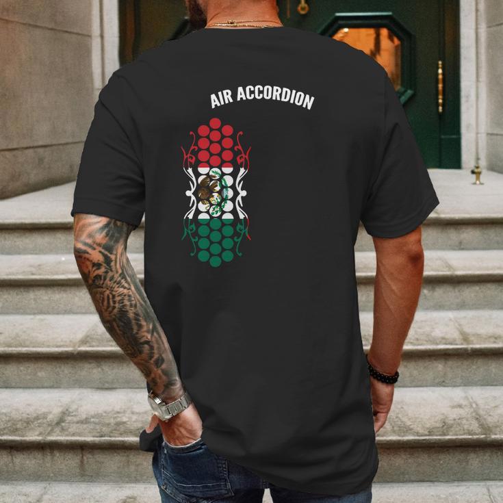 Air Accordion Mexico 2 Mens Back Print T-shirt Gifts for Men