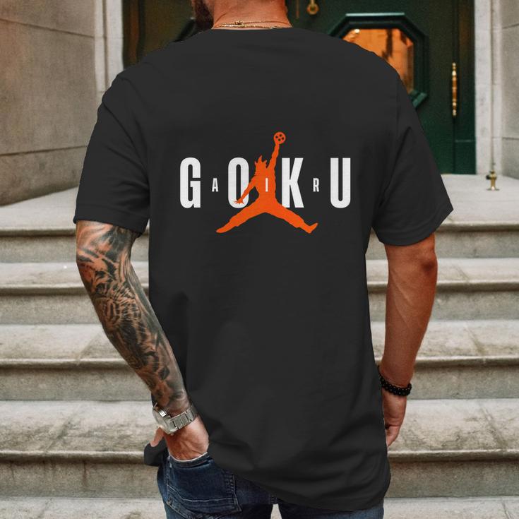 Air Goku Mens Back Print T-shirt Gifts for Men