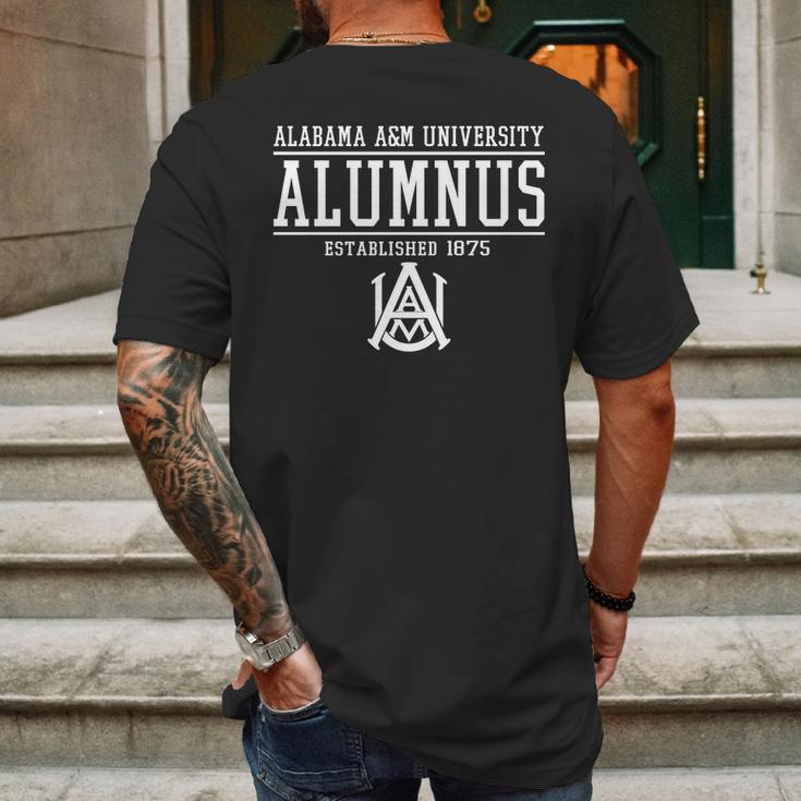 Alabama A&M University Alumnus Mens Back Print T-shirt Gifts for Men