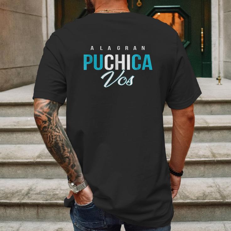 Alagran Puchica Vos Mens Back Print T-shirt Gifts for Men