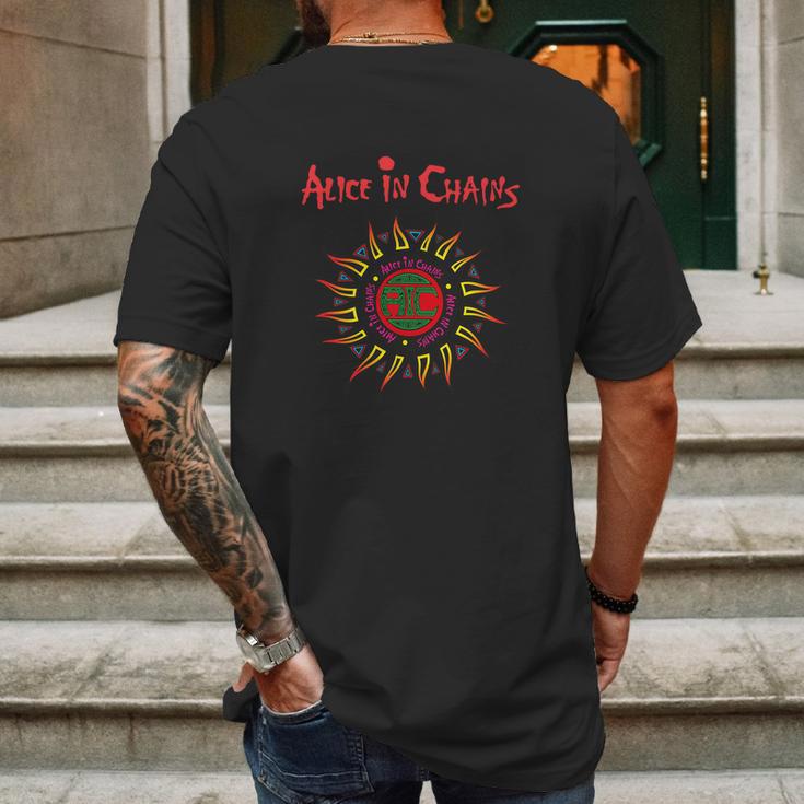 Alice In Chains Mens Back Print T-shirt Gifts for Men