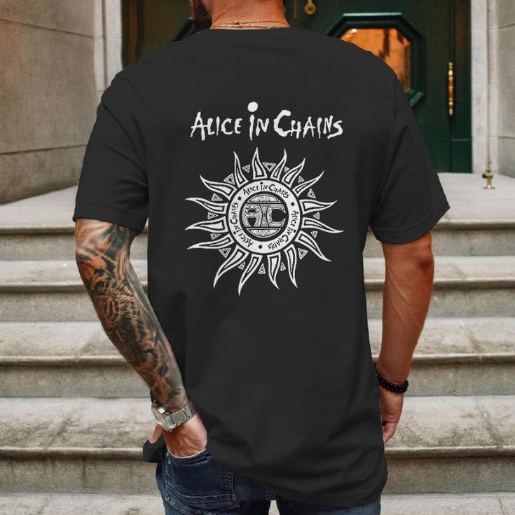 Alice In Chains Mens Back Print T-shirt Gifts for Men