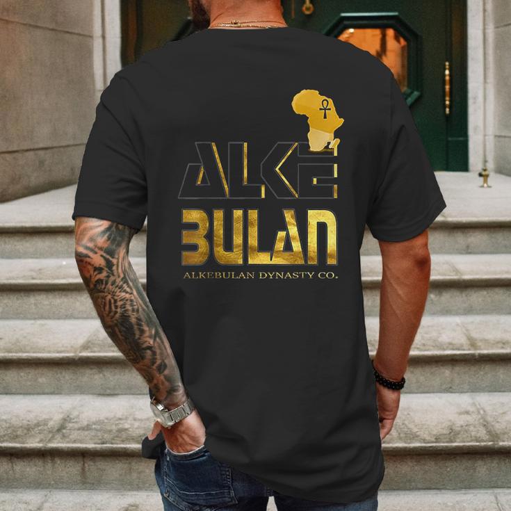 Alkebulan Ancient Egyptian Kemet Egypt Kemetic Mens Back Print T-shirt Gifts for Men