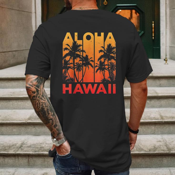 Aloha Hawaii Hawaiian Island Vintage 1980S Mens Back Print T-shirt Gifts for Men