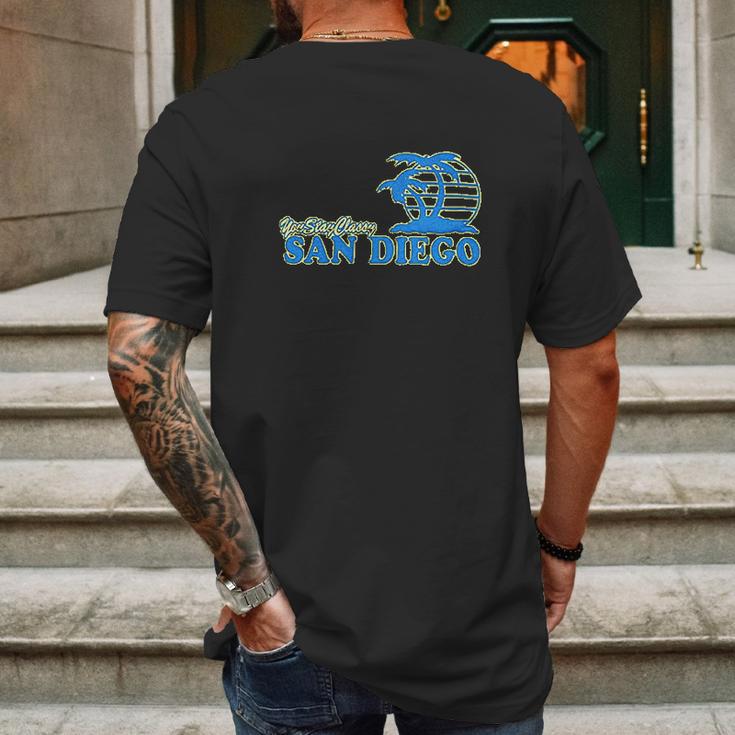 Anchorman You Stay Classy San Diego Mens Back Print T-shirt Gifts for Men