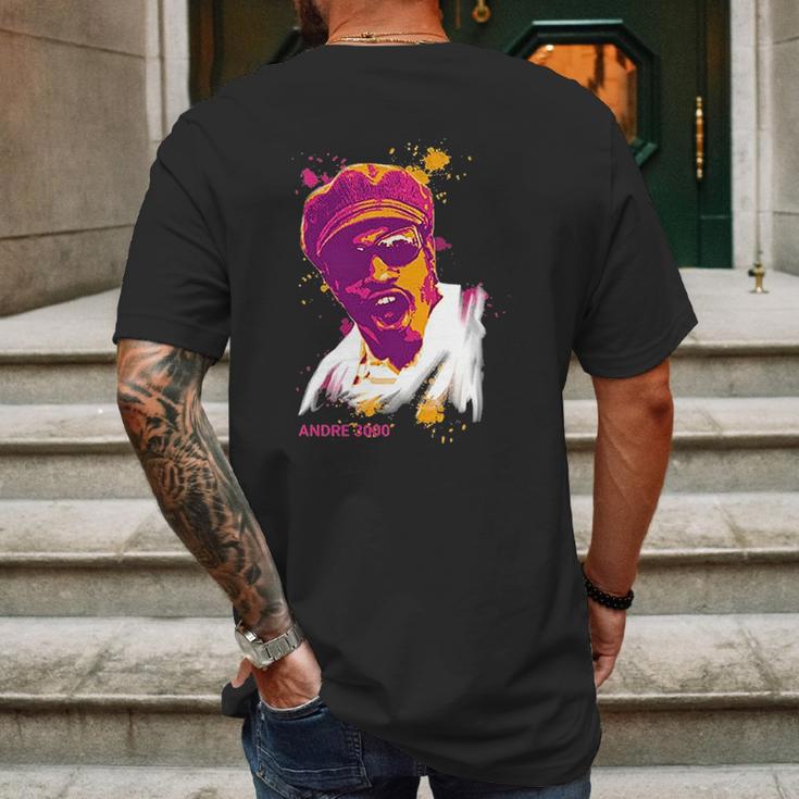 Andre 3000 Art Mens Back Print T-shirt Gifts for Men