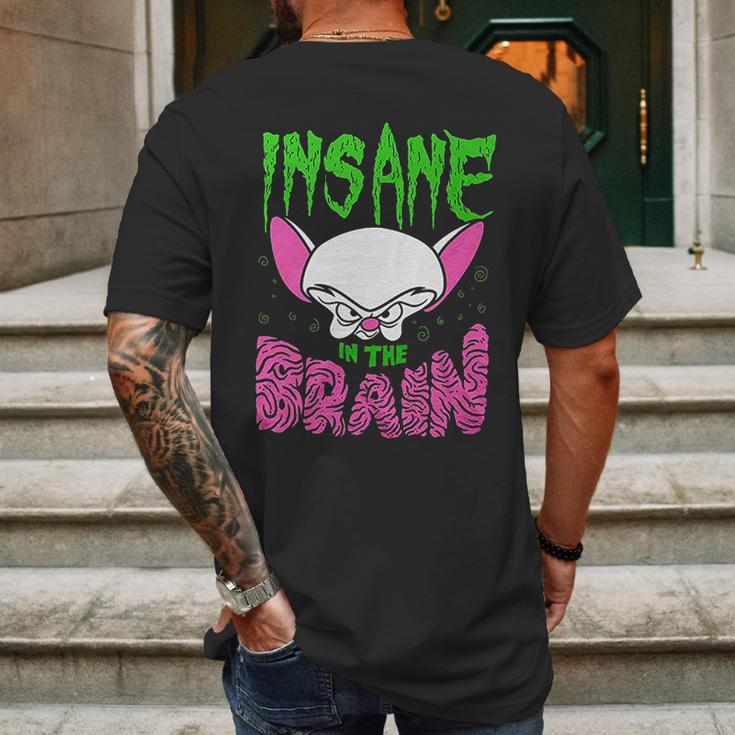 Animaniacs U In The Brain Light Mens Back Print T-shirt Gifts for Men