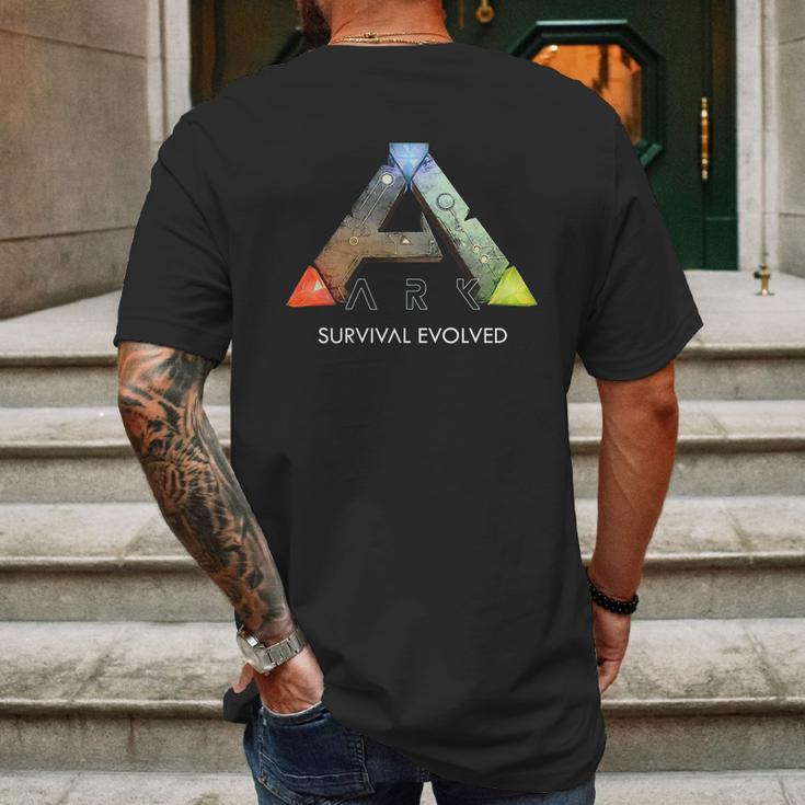 Ark Survival Evolved Mens Back Print T-shirt Gifts for Men