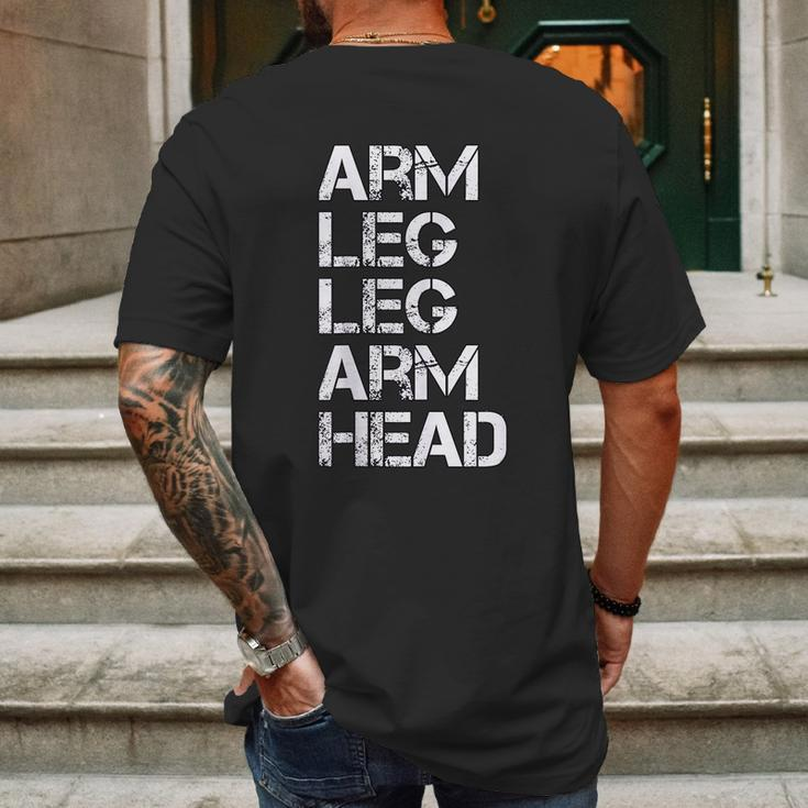 Arm Leg Leg Arm Head Allah Nge 5 Percent Mens Back Print T-shirt Gifts for Men