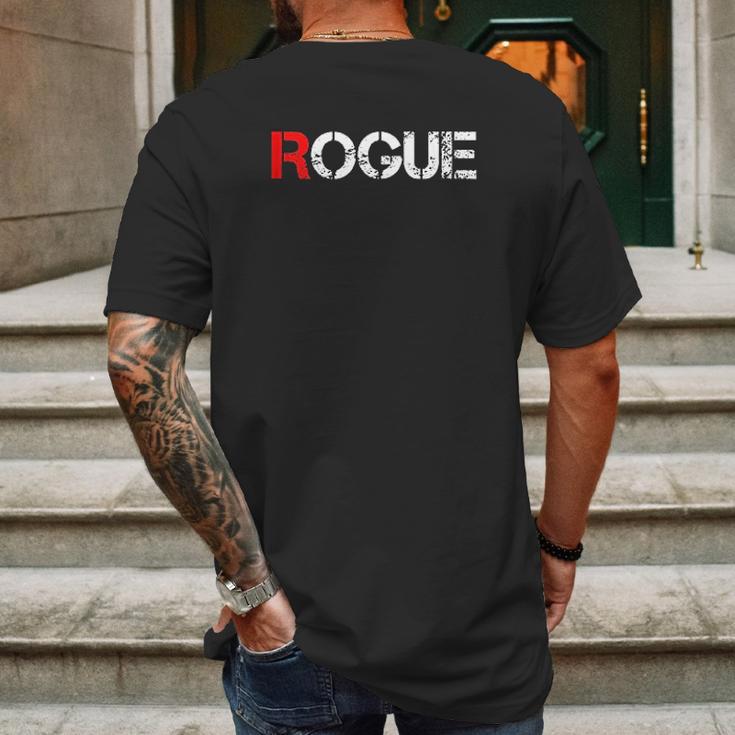 Armed Forces Rogue Design Mens Back Print T-shirt Gifts for Men