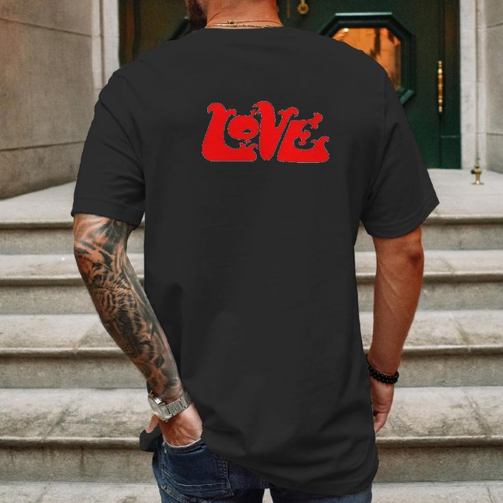 Arthur Lee Love Band Classic Mens Back Print T-shirt Gifts for Men