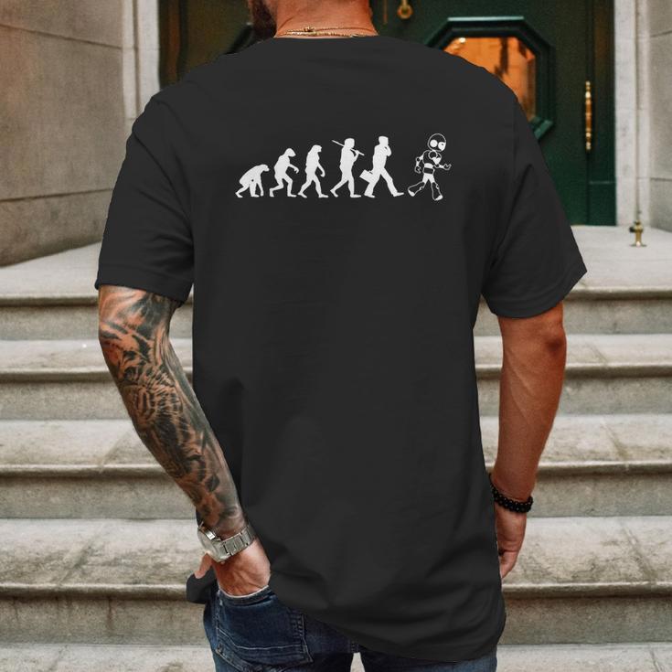 Artificial Intelligence Evolution Ai Lover Mens Back Print T-shirt Gifts for Men