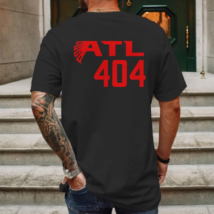 Atl 404 Anlanta Mens Back Print T-shirt Gifts for Men