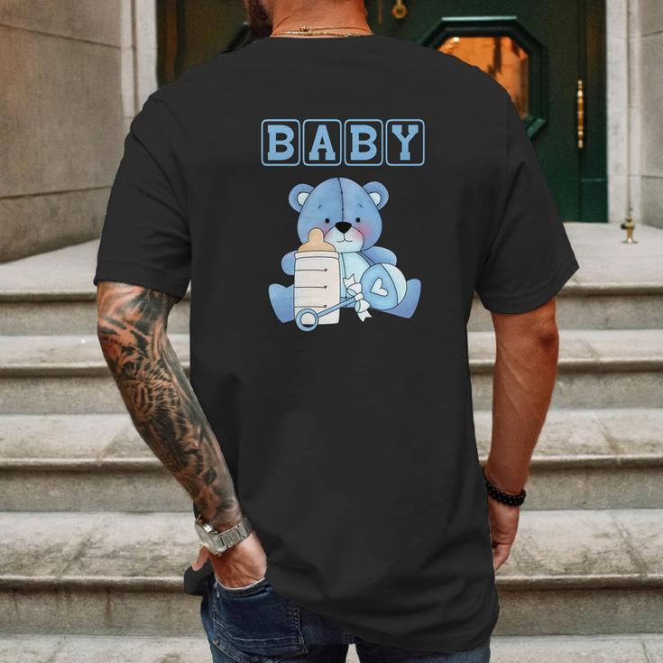 Baby Bear Abdl Mens Back Print T-shirt Gifts for Men