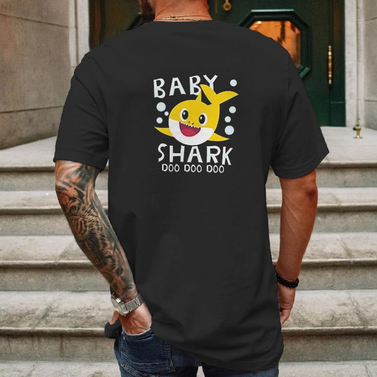 Baby Shark Doo Doo Doo Cute Mens Back Print T-shirt Gifts for Men