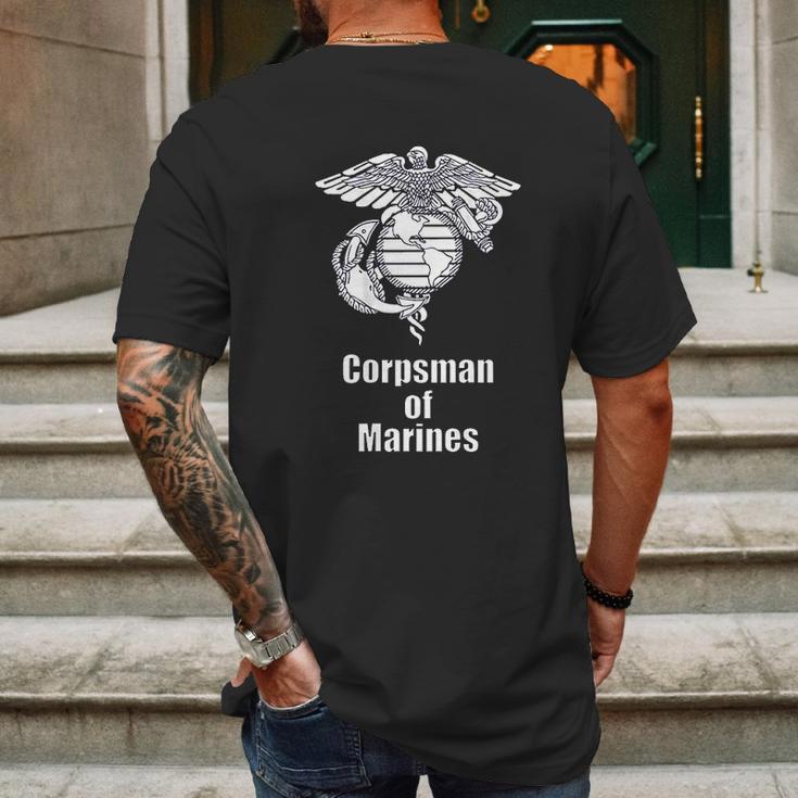 Back Design 8404 Fmf Corpsman Military Veteran Mens Back Print T-shirt Gifts for Men