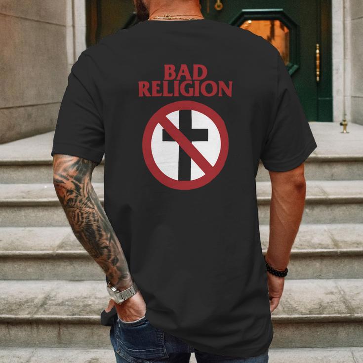 Bad Religion Mens Classic Crossbuster Mens Back Print T-shirt Gifts for Men