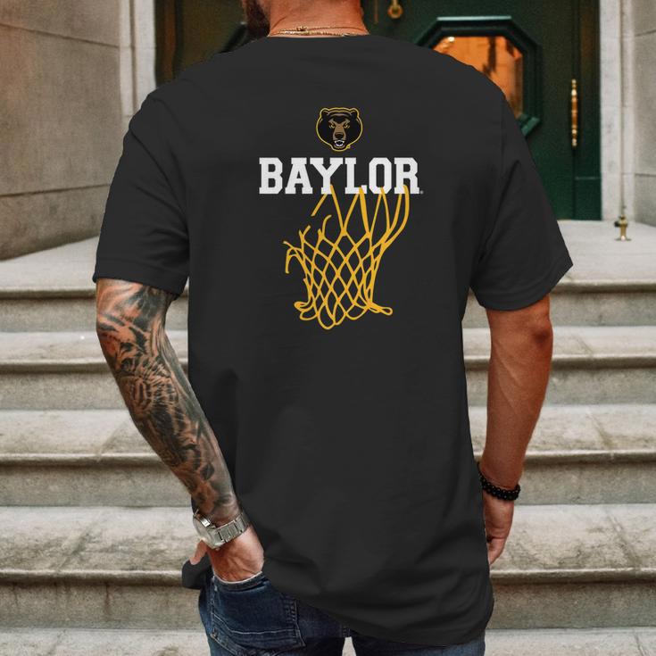 Baylor Bears Net Hanging Apparel Mens Back Print T-shirt Gifts for Men