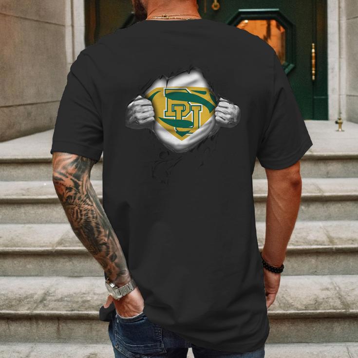 Baylor Bears Superman Tshirt Mens Back Print T-shirt Gifts for Men