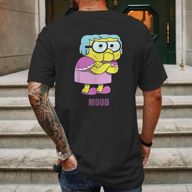 Big City Greens Gramma Alice Mood Mens Back Print T-shirt Gifts for Men