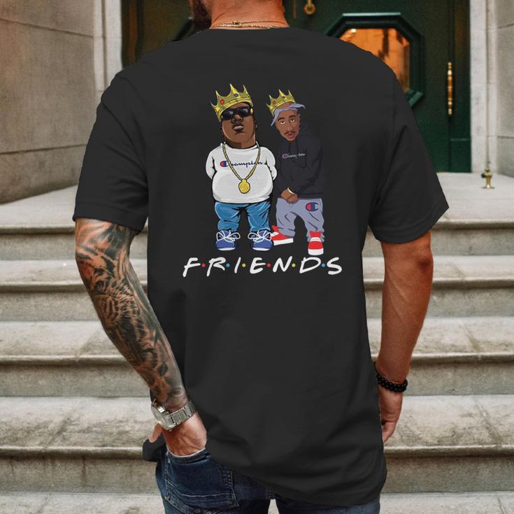 Biggie And Tupac Friends Champion Shirt Mens Back Print T-shirt Gifts for Men