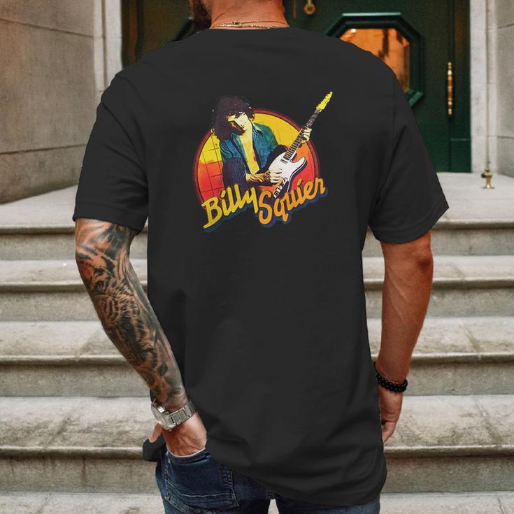 Billy Squier Tshirt Mens Back Print T-shirt Gifts for Men