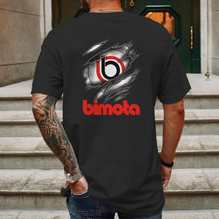 Bimota Mens Back Print T-shirt Gifts for Men