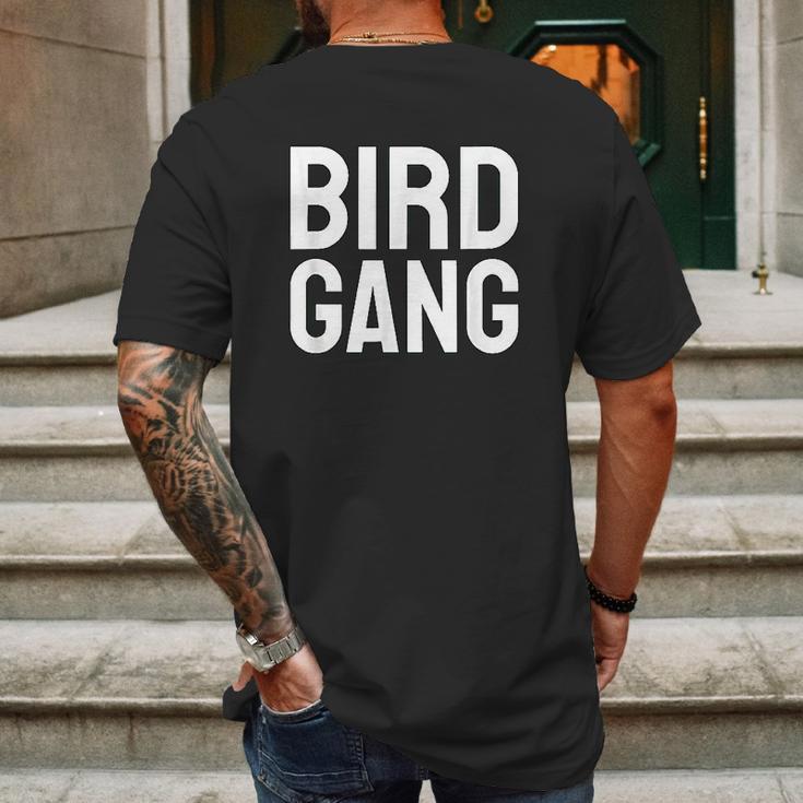 Bird Gang Eagle Sports Tailgate Mens Back Print T-shirt Gifts for Men