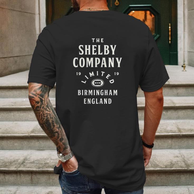 Birmingham England 1920S Tv Series Mens Back Print T-shirt Gifts for Men