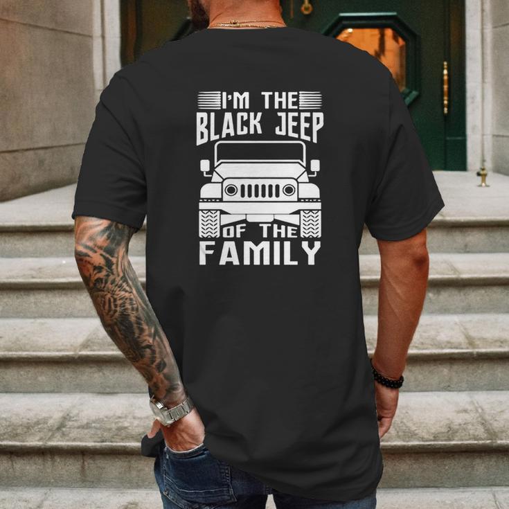 Im The Black Jeep Of The Family Mens Back Print T-shirt Gifts for Men