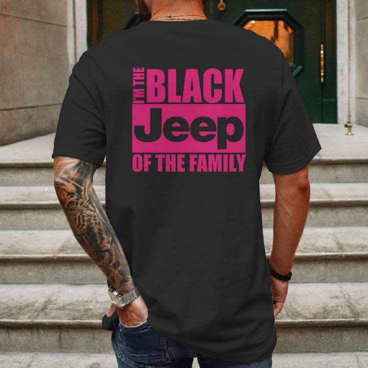 Im The Black Jeep Of The Family T-Shirt Mens Back Print T-shirt Gifts for Men