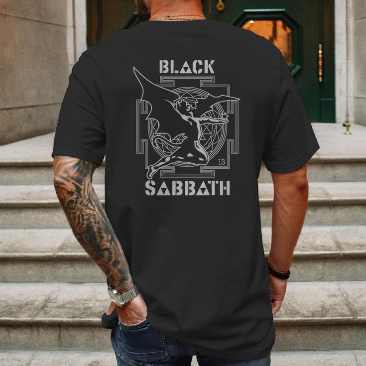 Black Sabbath Creature Maze Mens Back Print T-shirt Gifts for Men