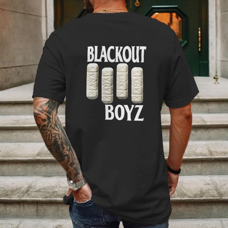 Blackout Boyz Xana 39 Mens Back Print T-shirt Gifts for Men