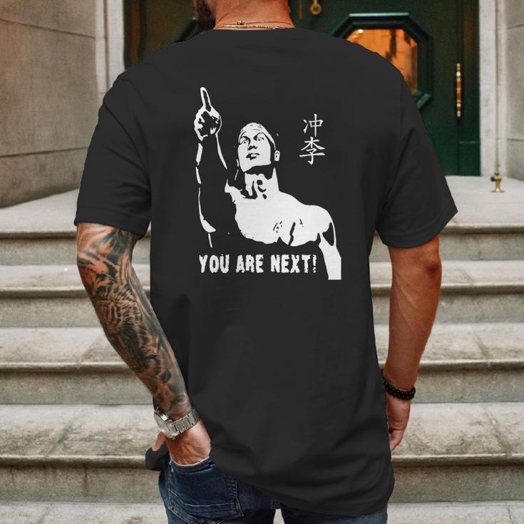 Bloodsport You Are Next T-Shirt Mens Back Print T-shirt Gifts for Men