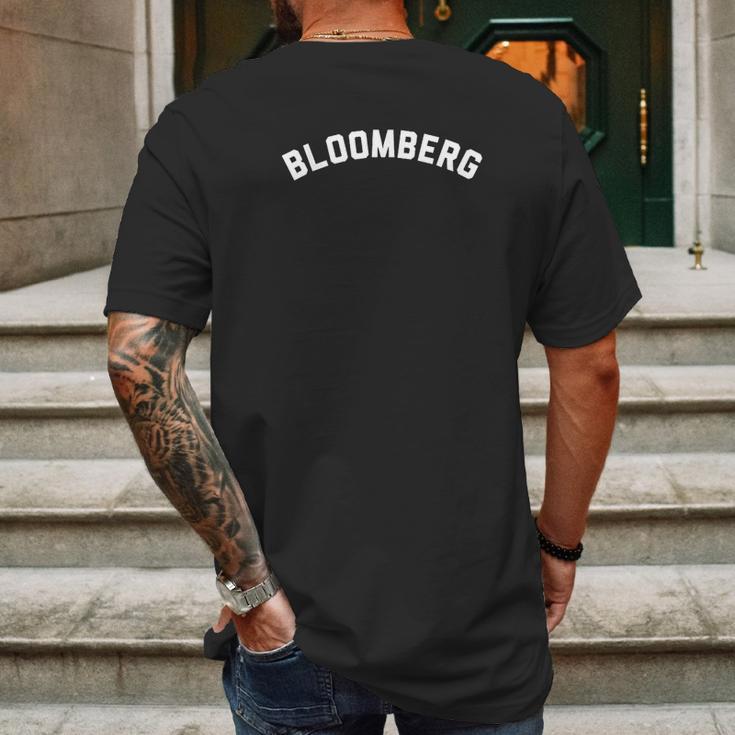 Bloomberg 2021 Mens Back Print T-shirt Gifts for Men