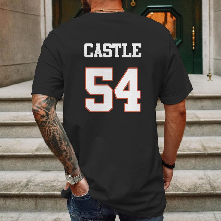 Blue Mountain State Thad Castle B 1950 Mens Back Print T-shirt Gifts for Men