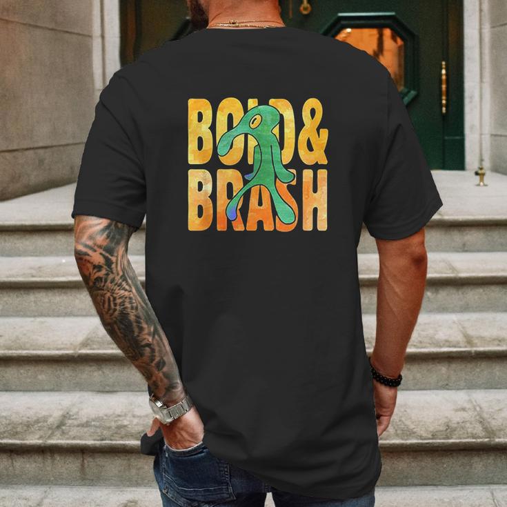 Bold An Brash Mens Back Print T-shirt Gifts for Men