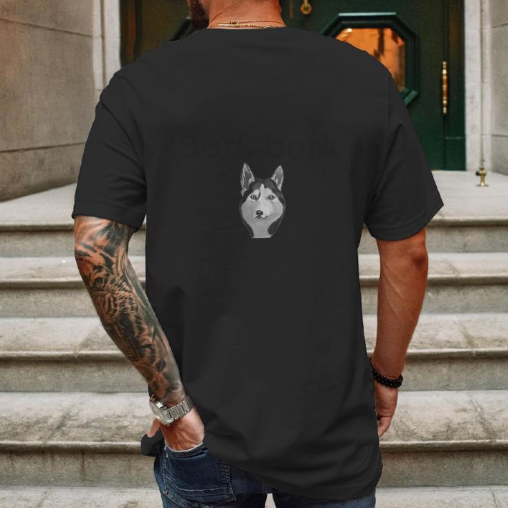 Bork Bork Mens Back Print T-shirt Gifts for Men