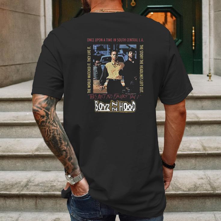 Boyz N The Hood Vintage Poster Mens Back Print T-shirt Gifts for Men