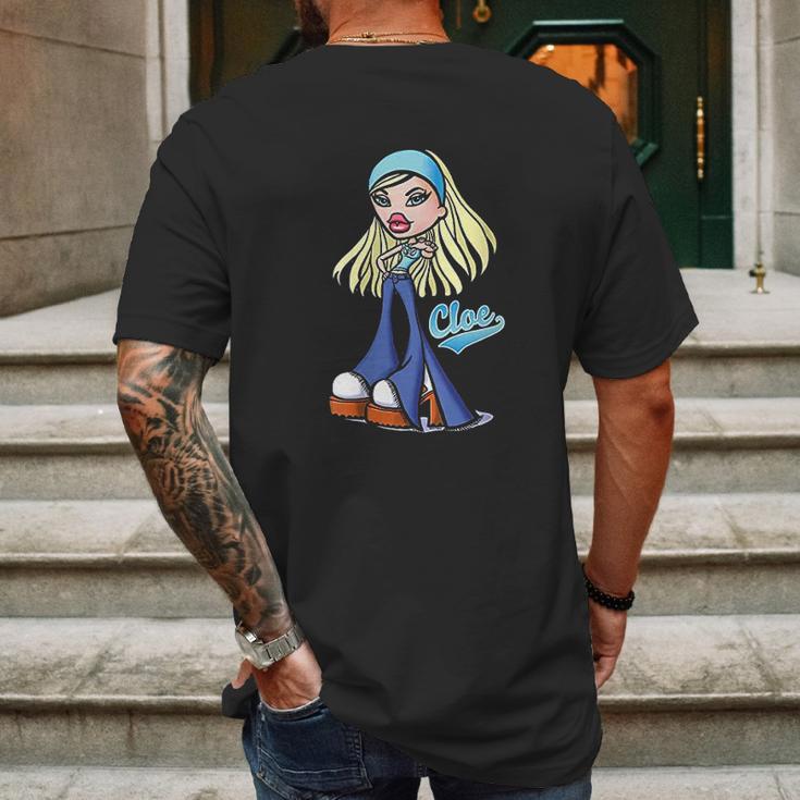 Bratz Cloe Portrait Mens Back Print T-shirt Gifts for Men