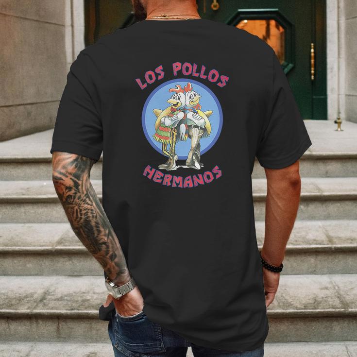 Breaking Bad Los Pollos Hermanos Mens Back Print T-shirt Gifts for Men