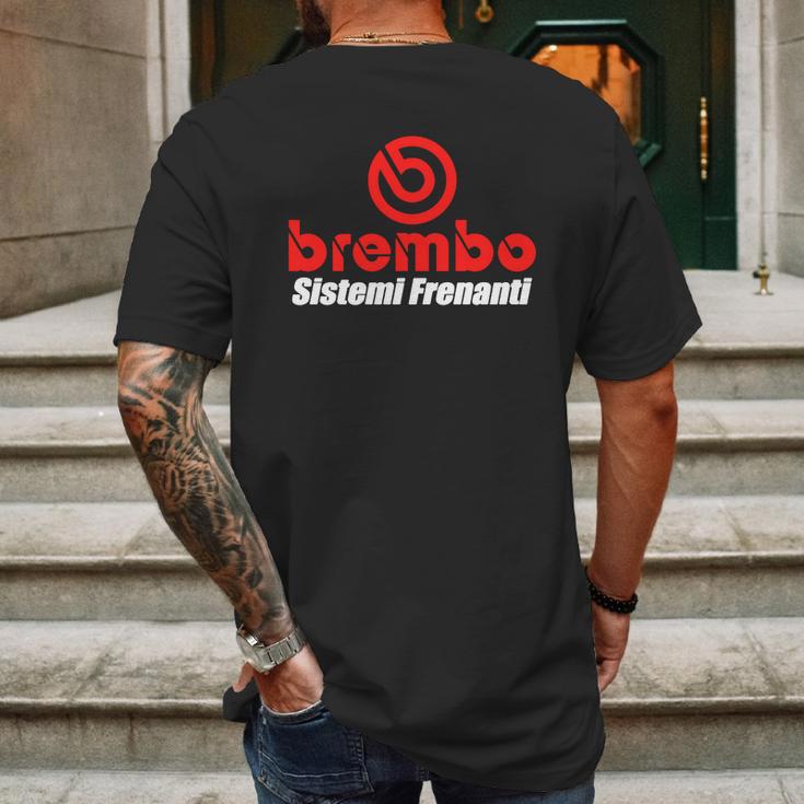 Brembo Racing Sistemi Frenanti T-Shirt Mens Back Print T-shirt Gifts for Men