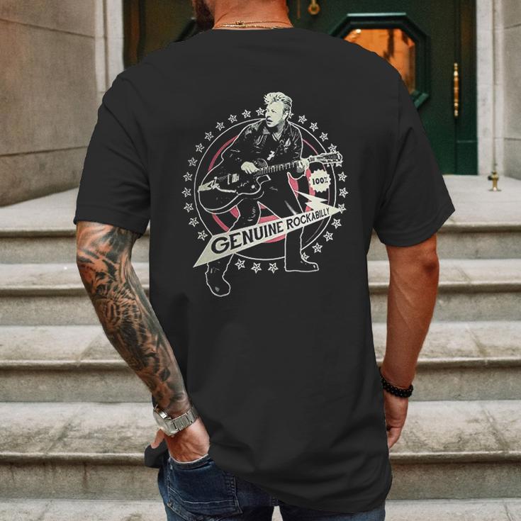 Brian Setzer Vintage Mens Back Print T-shirt Gifts for Men