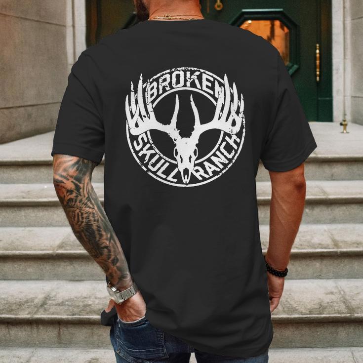 Broken Skull Ranch T-Shirt Mens Back Print T-shirt Gifts for Men