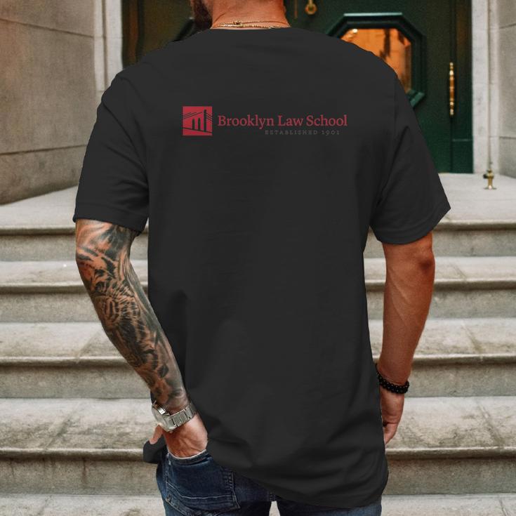 Brooklyn Law School Mens Back Print T-shirt Gifts for Men